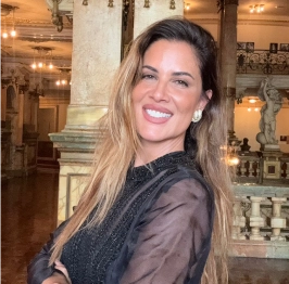 Fotografia de Ana Flavia Cabral de Souza, vice-presidente executiva da Orquestra Sinfônica Brasileira.