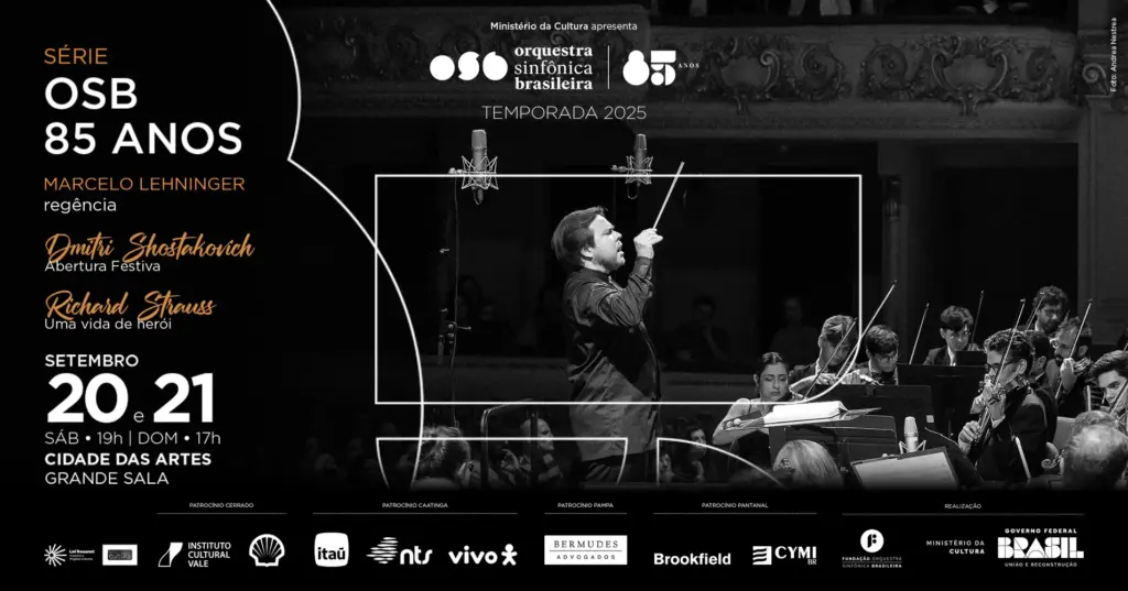 osb 85 anos - shostakovich e strauss