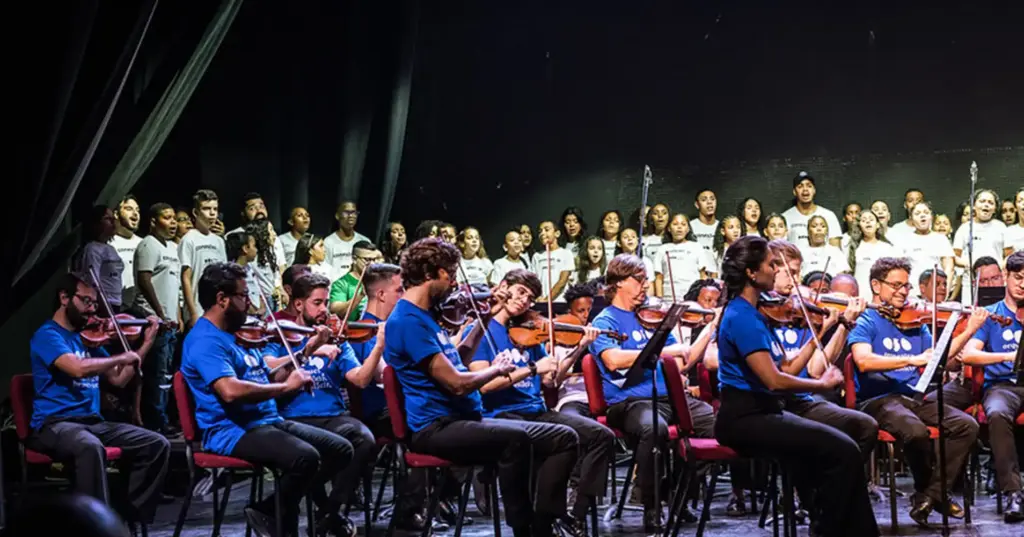 OSB apresentando conexões musicais